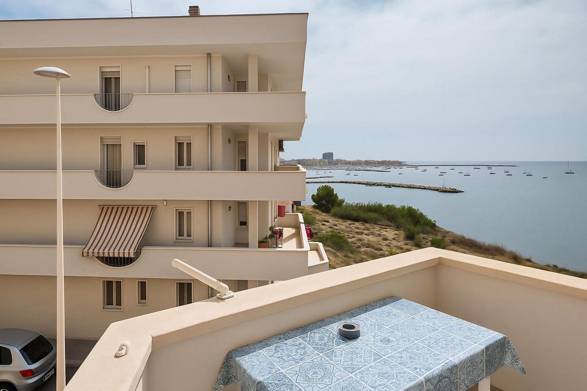 Vista Mare Gallipoli Perla Marina Bagian luar foto
